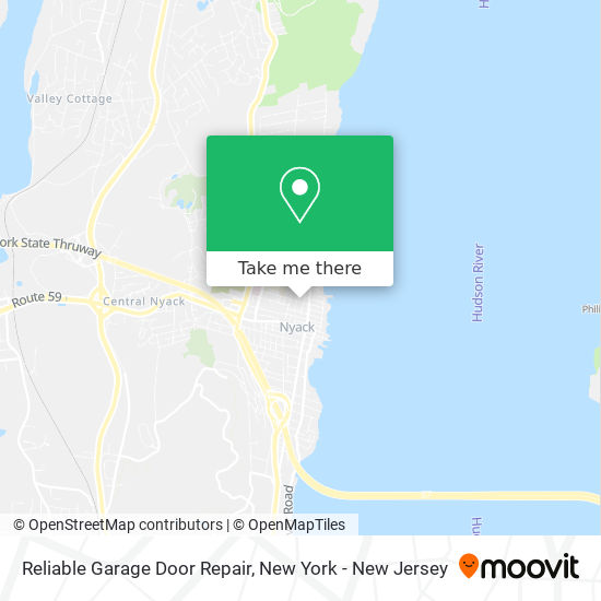 Reliable Garage Door Repair map