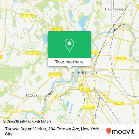 Totowa Super Market, 384 Totowa Ave map