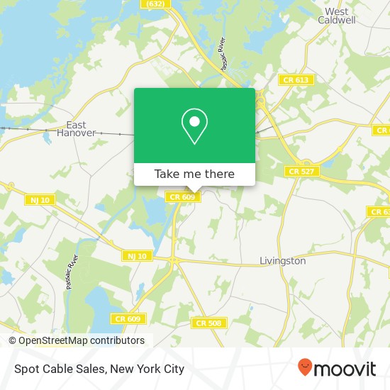 Spot Cable Sales map