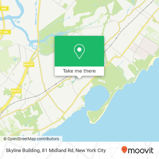 Skyline Building, 81 Midland Rd map