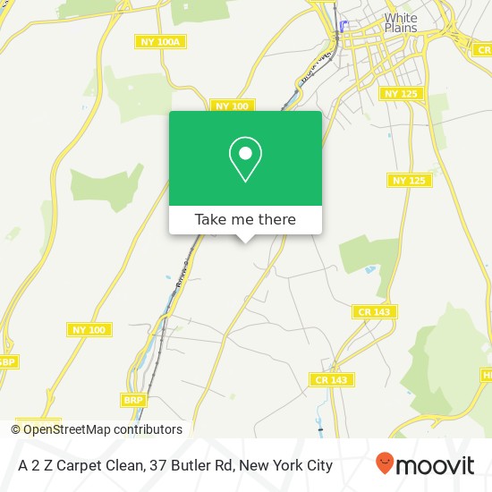 Mapa de A 2 Z Carpet Clean, 37 Butler Rd