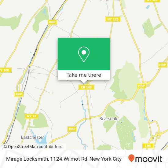 Mapa de Mirage Locksmith, 1124 Wilmot Rd