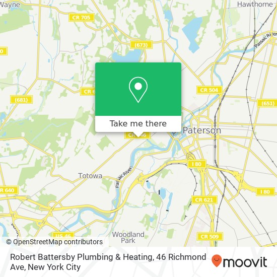 Robert Battersby Plumbing & Heating, 46 Richmond Ave map