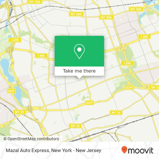 Mazal Auto Express map