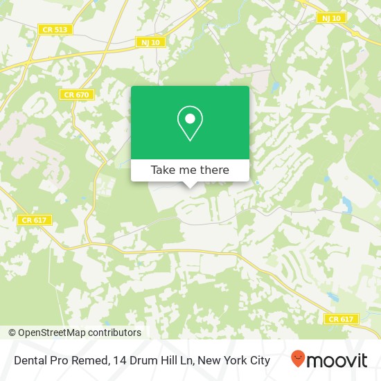 Dental Pro Remed, 14 Drum Hill Ln map