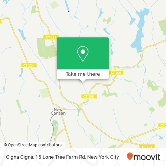 Mapa de Cigna Cigna, 15 Lone Tree Farm Rd