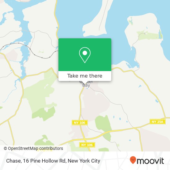 Mapa de Chase, 16 Pine Hollow Rd