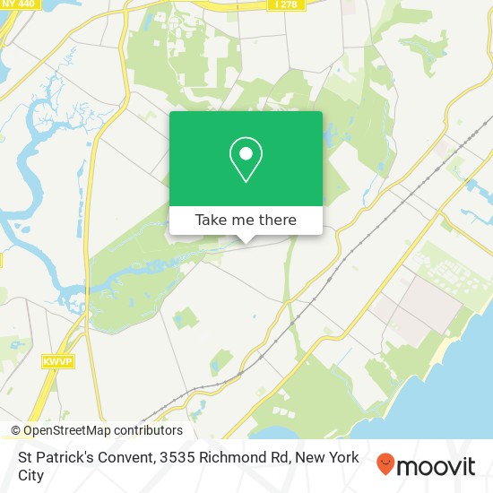 Mapa de St Patrick's Convent, 3535 Richmond Rd