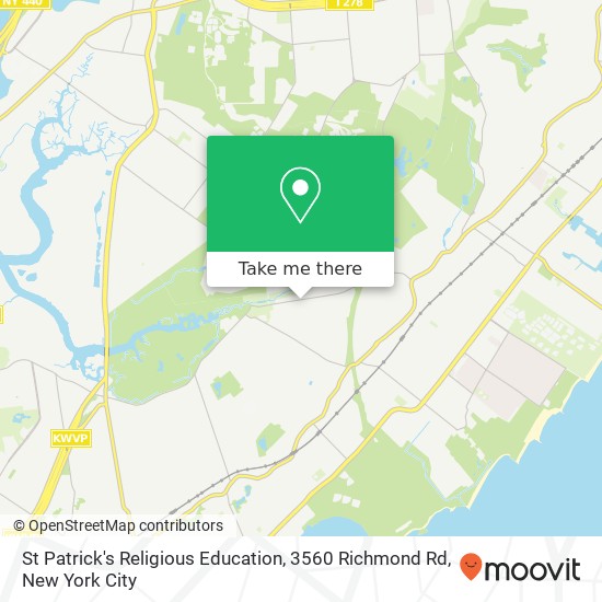 Mapa de St Patrick's Religious Education, 3560 Richmond Rd