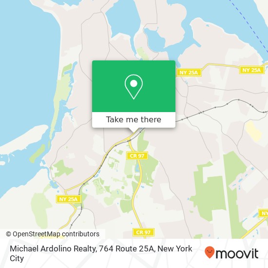 Michael Ardolino Realty, 764 Route 25A map