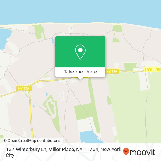 137 Winterbury Ln, Miller Place, NY 11764 map