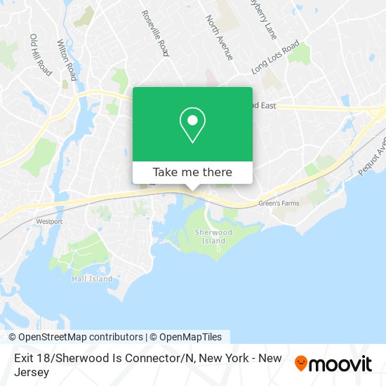Mapa de Exit 18 / Sherwood Is Connector / N