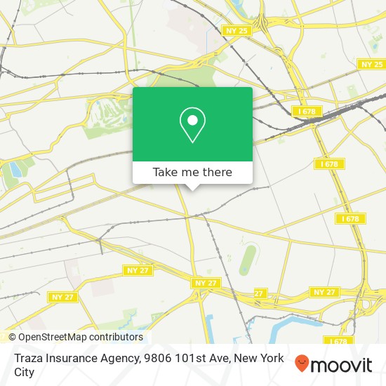 Traza Insurance Agency, 9806 101st Ave map