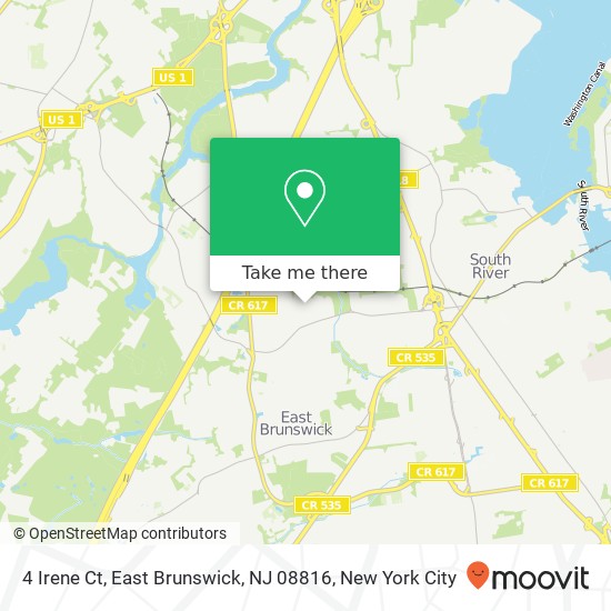 4 Irene Ct, East Brunswick, NJ 08816 map