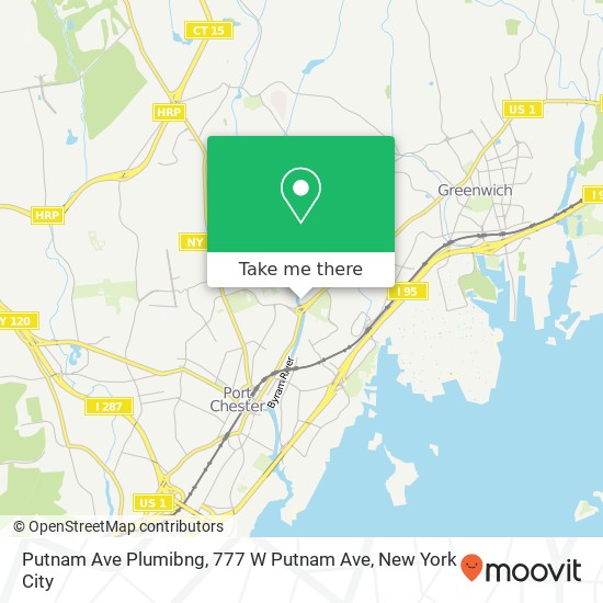 Putnam Ave Plumibng, 777 W Putnam Ave map
