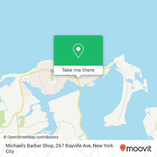 Mapa de Michael's Barber Shop, 267 Bayville Ave