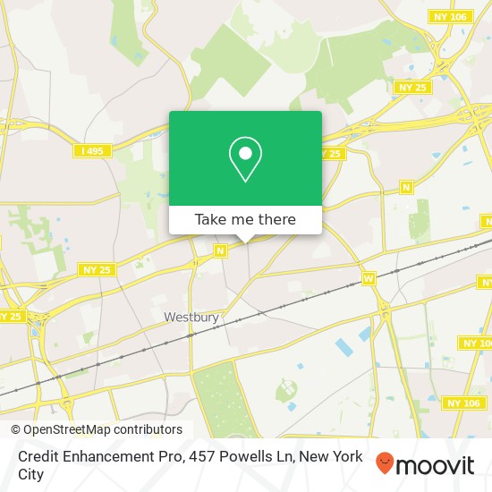 Mapa de Credit Enhancement Pro, 457 Powells Ln