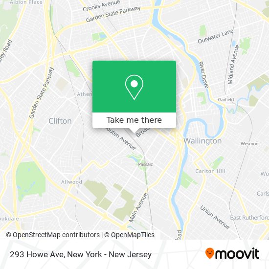 Mapa de 293 Howe Ave