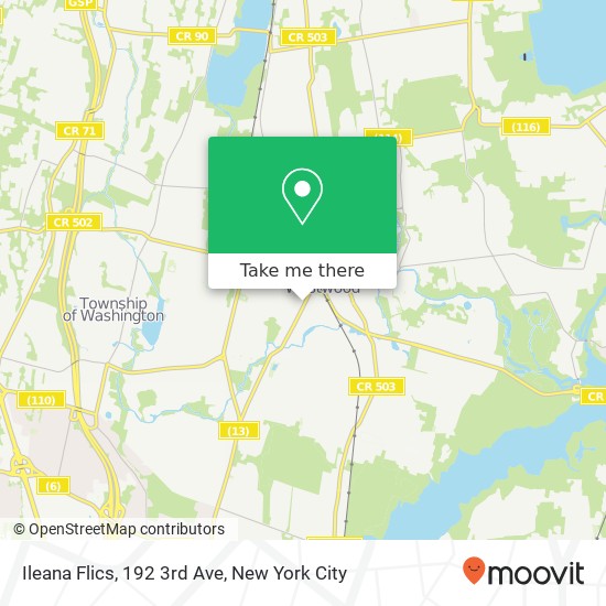 Mapa de Ileana Flics, 192 3rd Ave