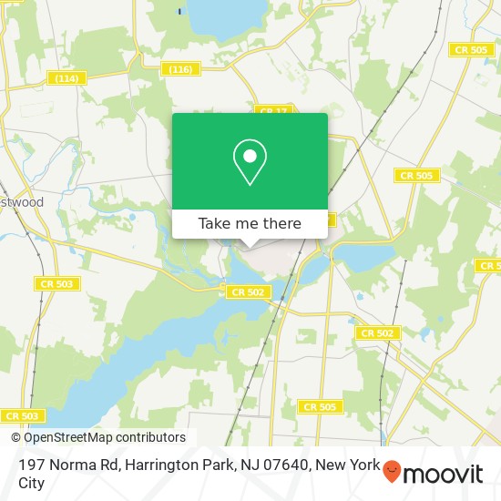 197 Norma Rd, Harrington Park, NJ 07640 map