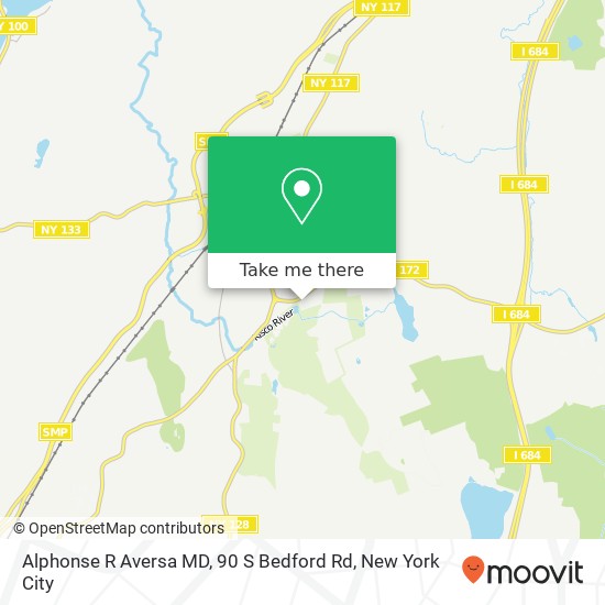 Alphonse R Aversa MD, 90 S Bedford Rd map