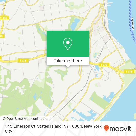 145 Emerson Ct, Staten Island, NY 10304 map