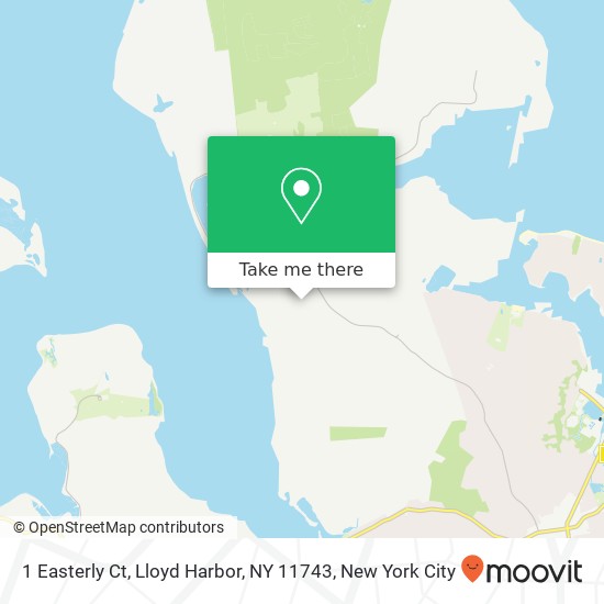 1 Easterly Ct, Lloyd Harbor, NY 11743 map