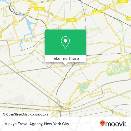 Vickys Travel Agency map