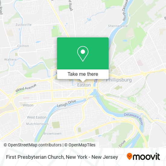 Mapa de First Presbyterian Church