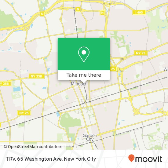Mapa de TRV, 65 Washington Ave