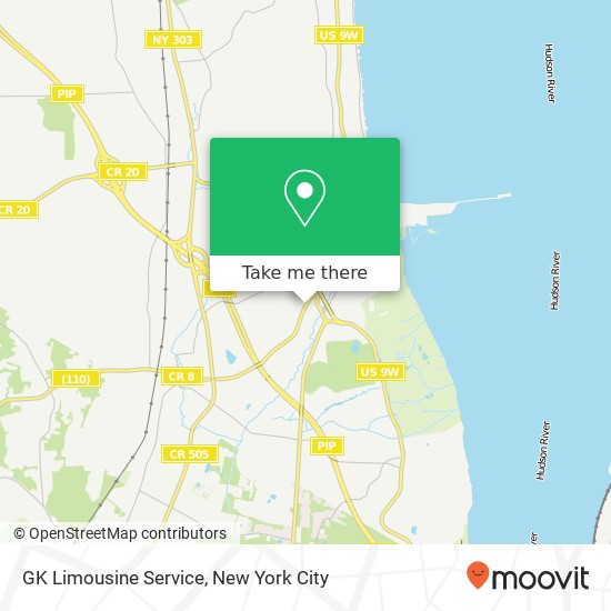 GK Limousine Service map
