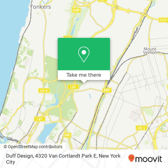 Duff Design, 4320 Van Cortlandt Park E map