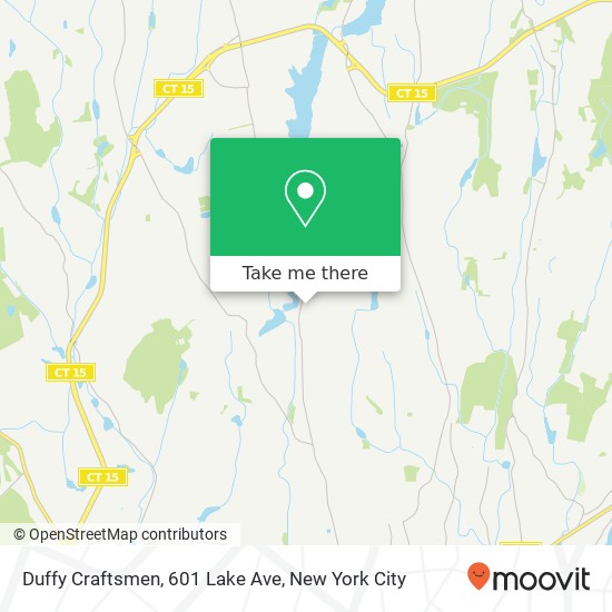 Mapa de Duffy Craftsmen, 601 Lake Ave