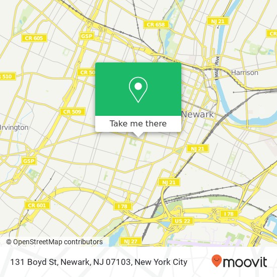 131 Boyd St, Newark, NJ 07103 map