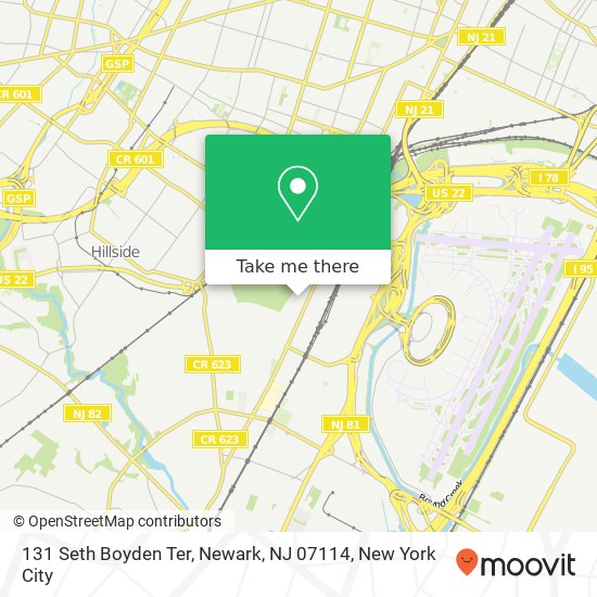 131 Seth Boyden Ter, Newark, NJ 07114 map