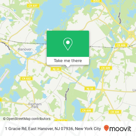 1 Gracie Rd, East Hanover, NJ 07936 map