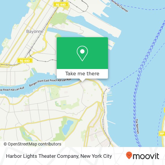 Mapa de Harbor Lights Theater Company