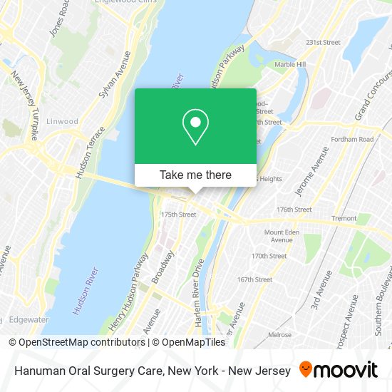 Mapa de Hanuman Oral Surgery Care