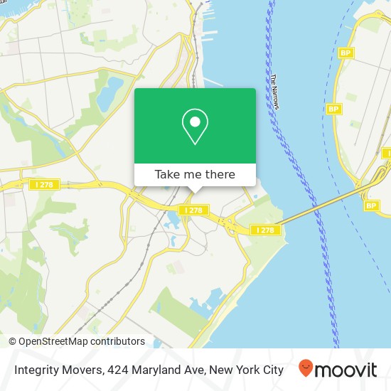 Integrity Movers, 424 Maryland Ave map