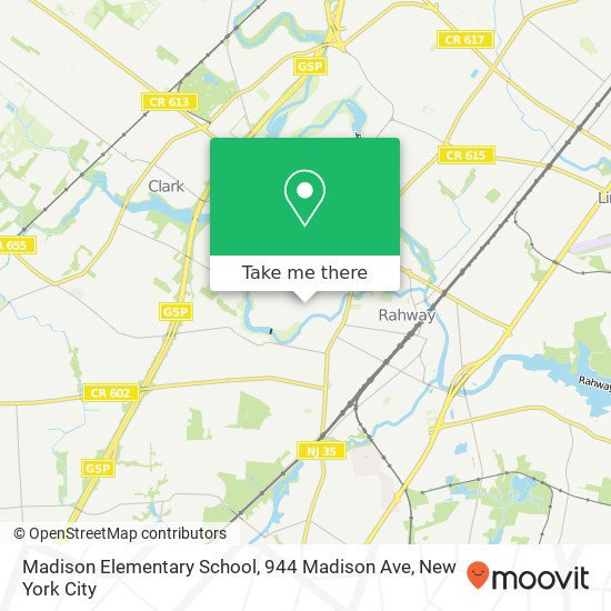 Mapa de Madison Elementary School, 944 Madison Ave