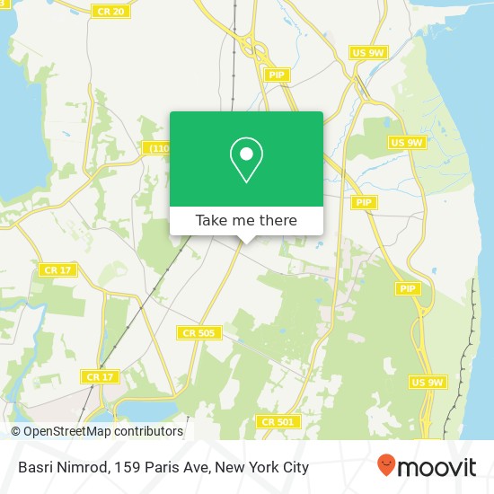 Basri Nimrod, 159 Paris Ave map