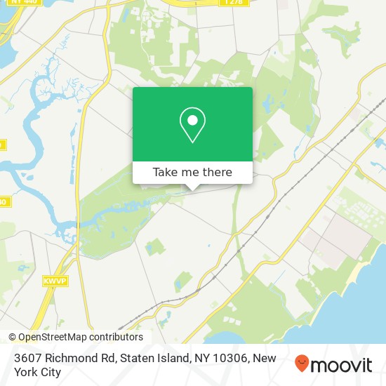 3607 Richmond Rd, Staten Island, NY 10306 map