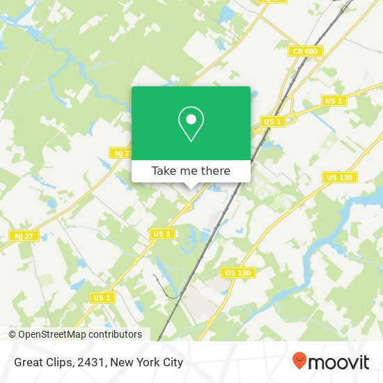 Great Clips, 2431 map