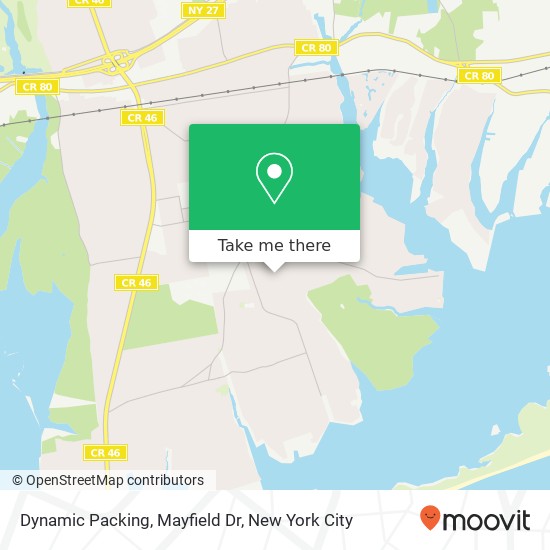 Dynamic Packing, Mayfield Dr map