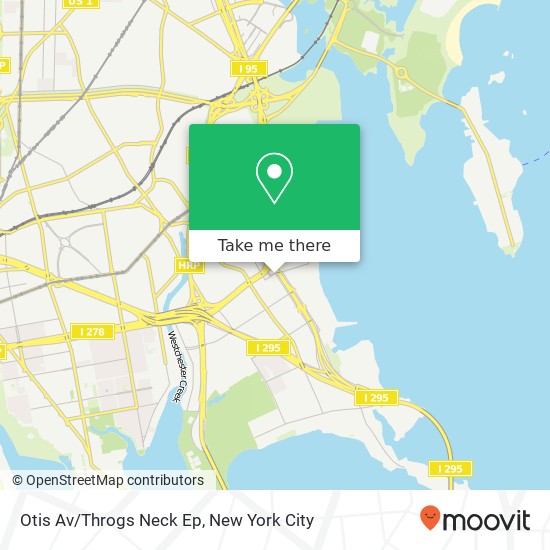 Otis Av/Throgs Neck Ep map