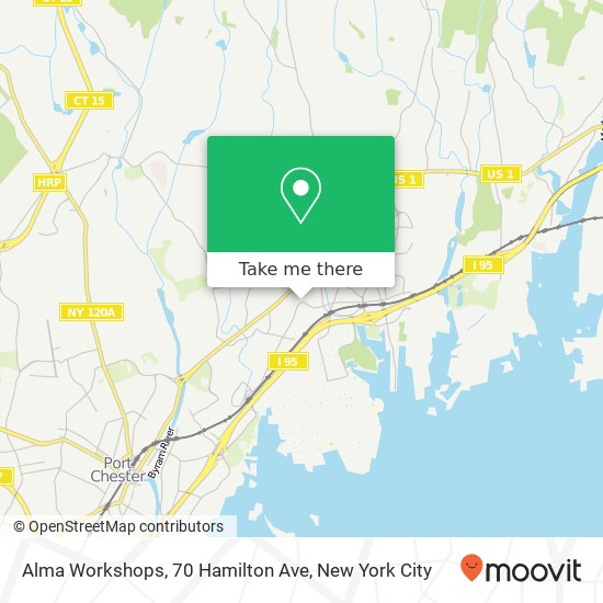 Alma Workshops, 70 Hamilton Ave map