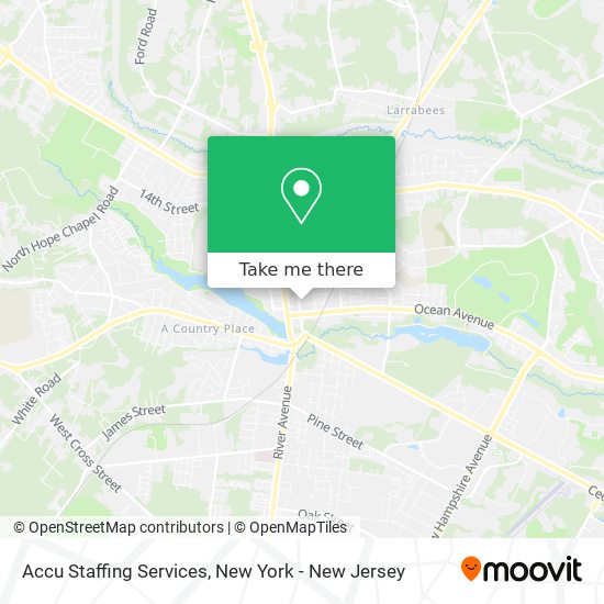 Accu Staffing Services map