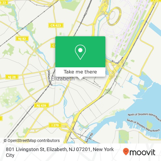 801 Livingston St, Elizabeth, NJ 07201 map