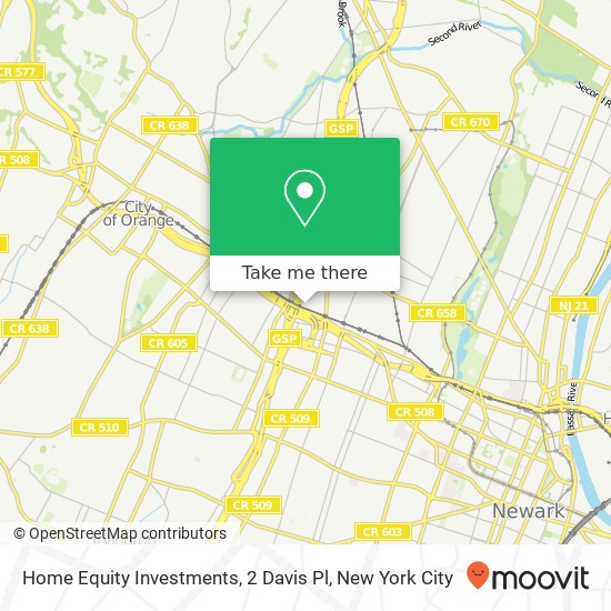 Mapa de Home Equity Investments, 2 Davis Pl