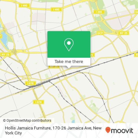 Hollis Jamaica Furniture, 170-26 Jamaica Ave map